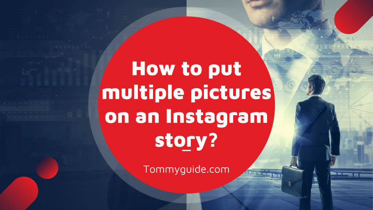 multiple pictures on an Instagram story
