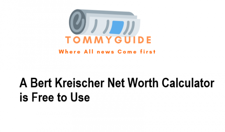 A Bert Kreischer Net Worth Calculator is Free to Use
