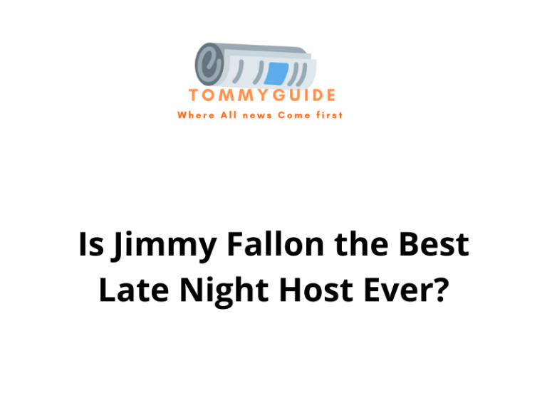 Is Jimmy Fallon the Best Late Night Host Ever?