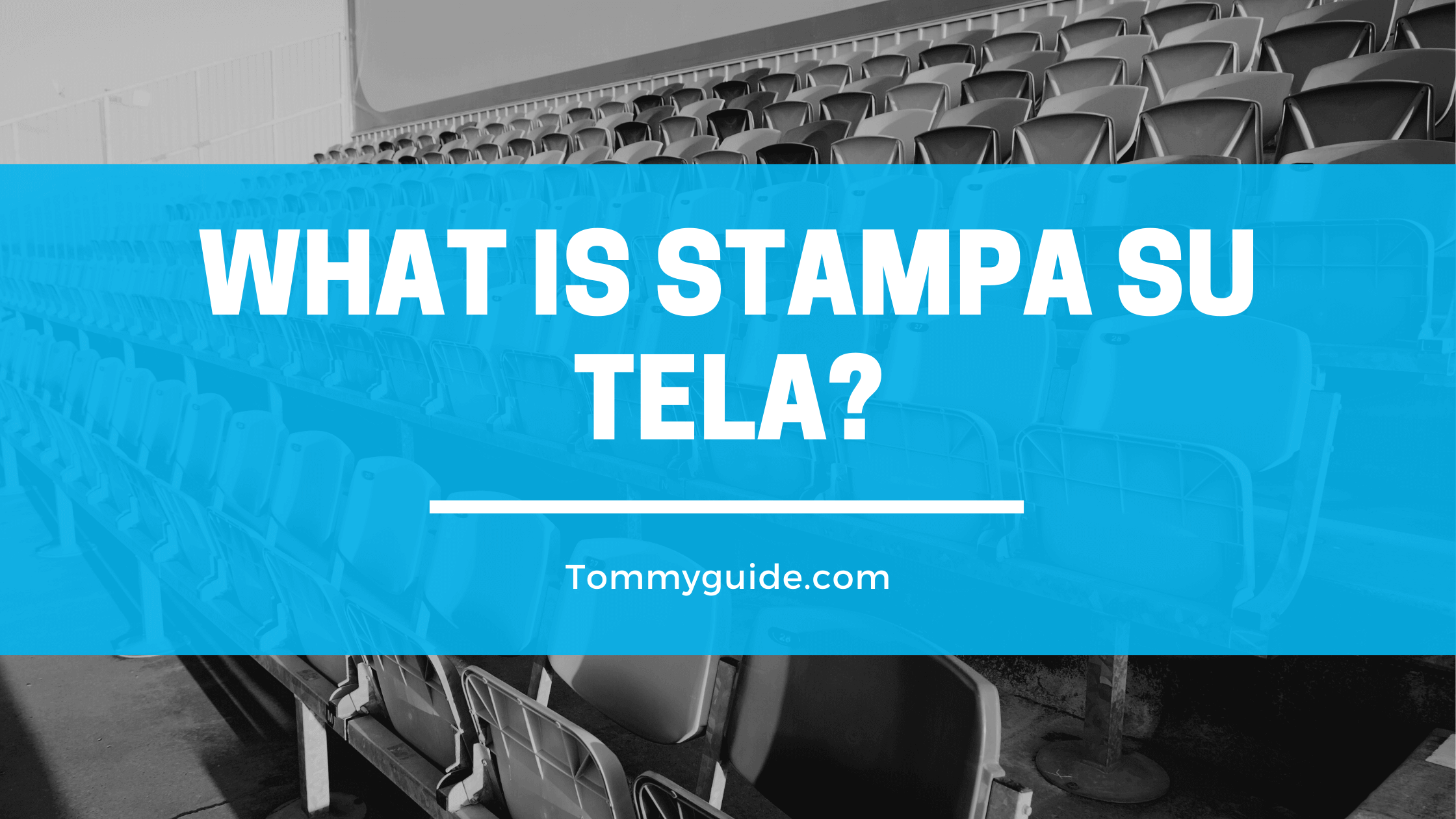 What is Stampa Su Tela?