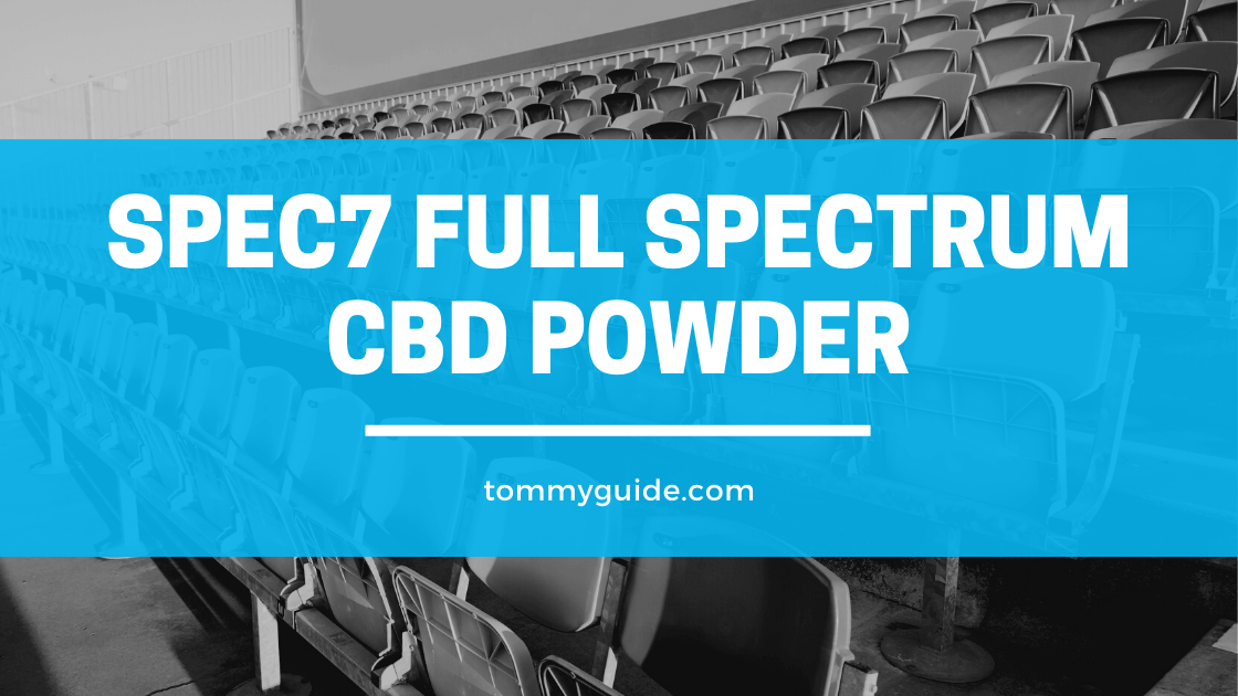 Spec7 Full Spectrum CBD powder