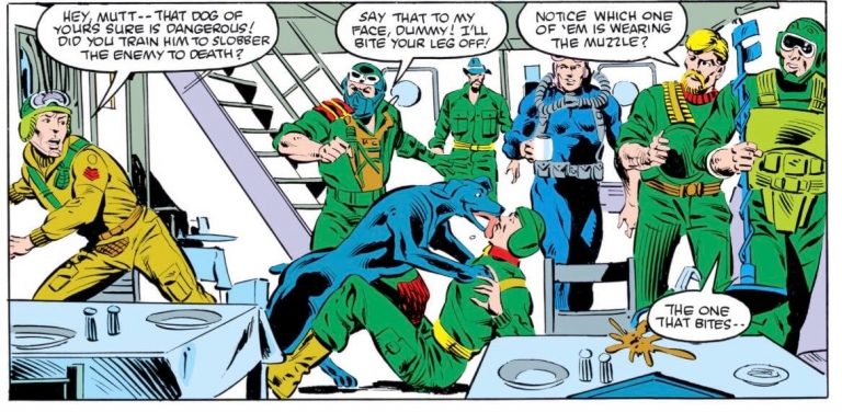 Redcoat and Junkyard Joe Comics Relatable