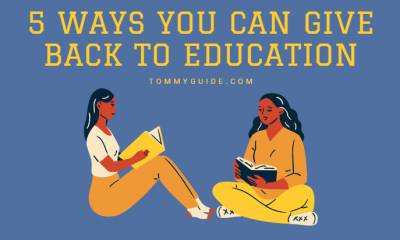 5 Ways You Can Give Back to Education