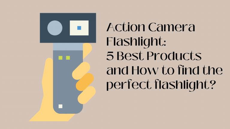 Action Camera Flashlight