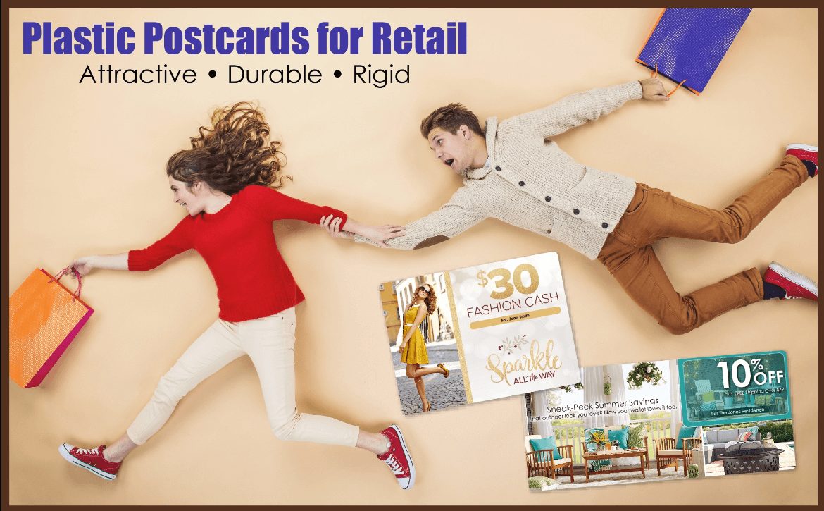 Why Should Retailers Take Advantage of Plastic Postcards?