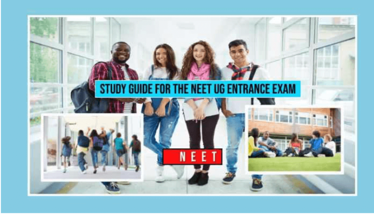 Study guide for the NEET UG entrance exam