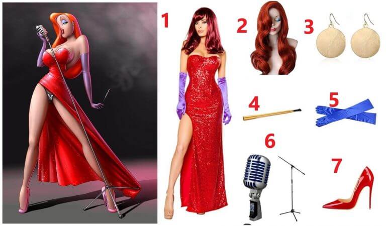 How To Dress Like Jessica Rabbit For Halloween?