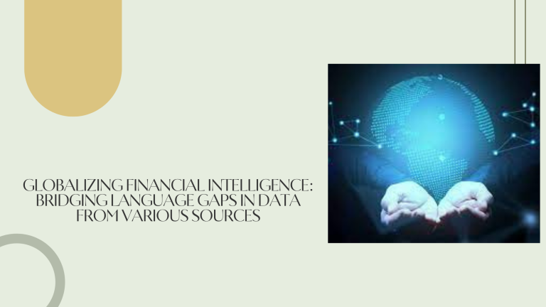Globalizing Financial Intelligence