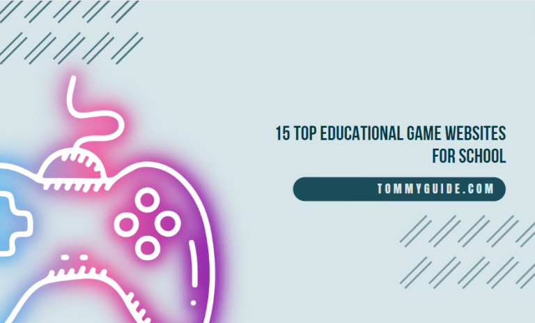 Educational Game Websites for School