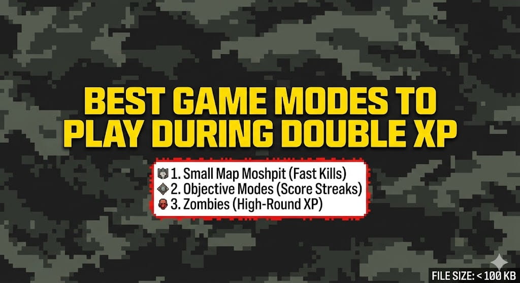 Best Game Modes to Play During Double XP