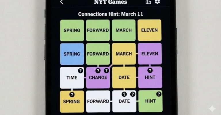 Connections Hint March 11