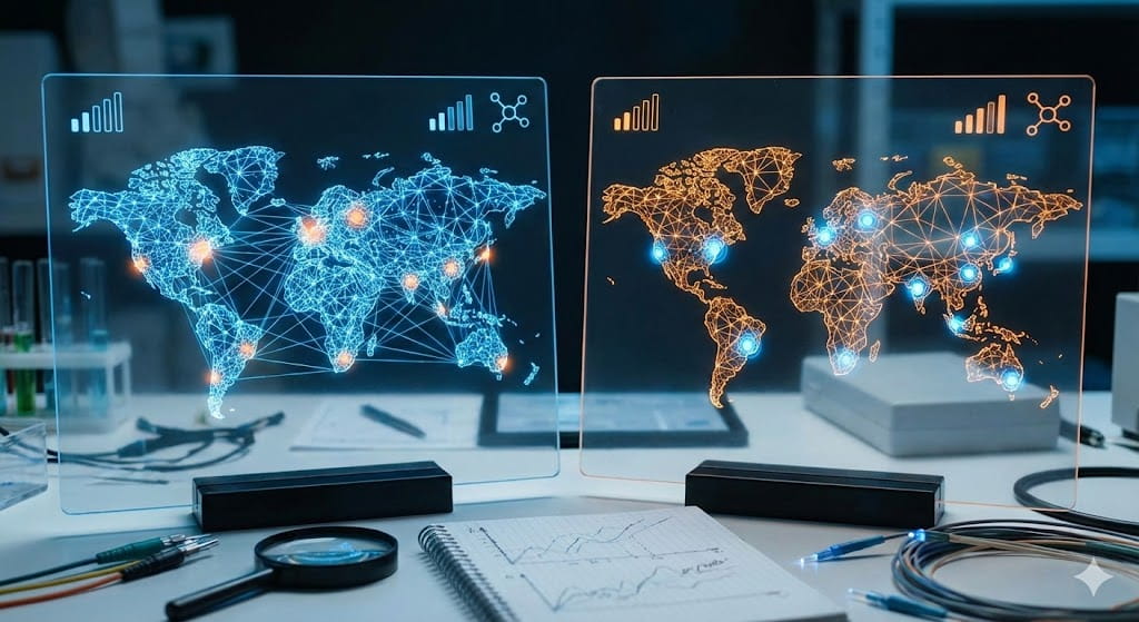 Coverage Maps and Network Reliability