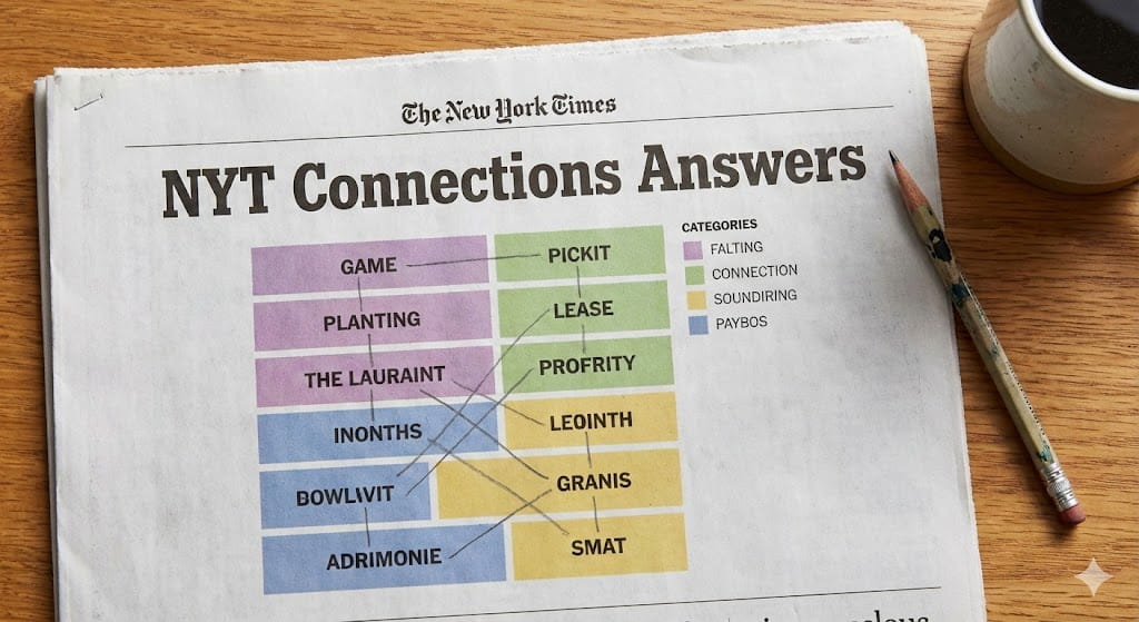 NYT Connections Answers 