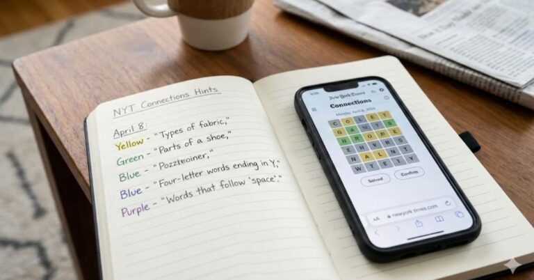 NYT Connections Hints April 8