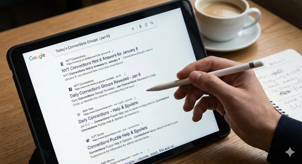 Today’s Connections Groups (Jan 8)