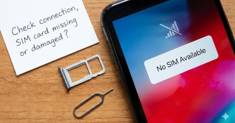 What Does No SIM Available Mean