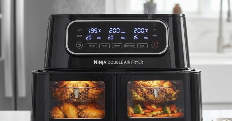 ninja double air fryer