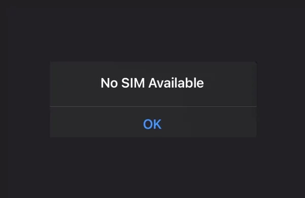 What Does No SIM Available Mean